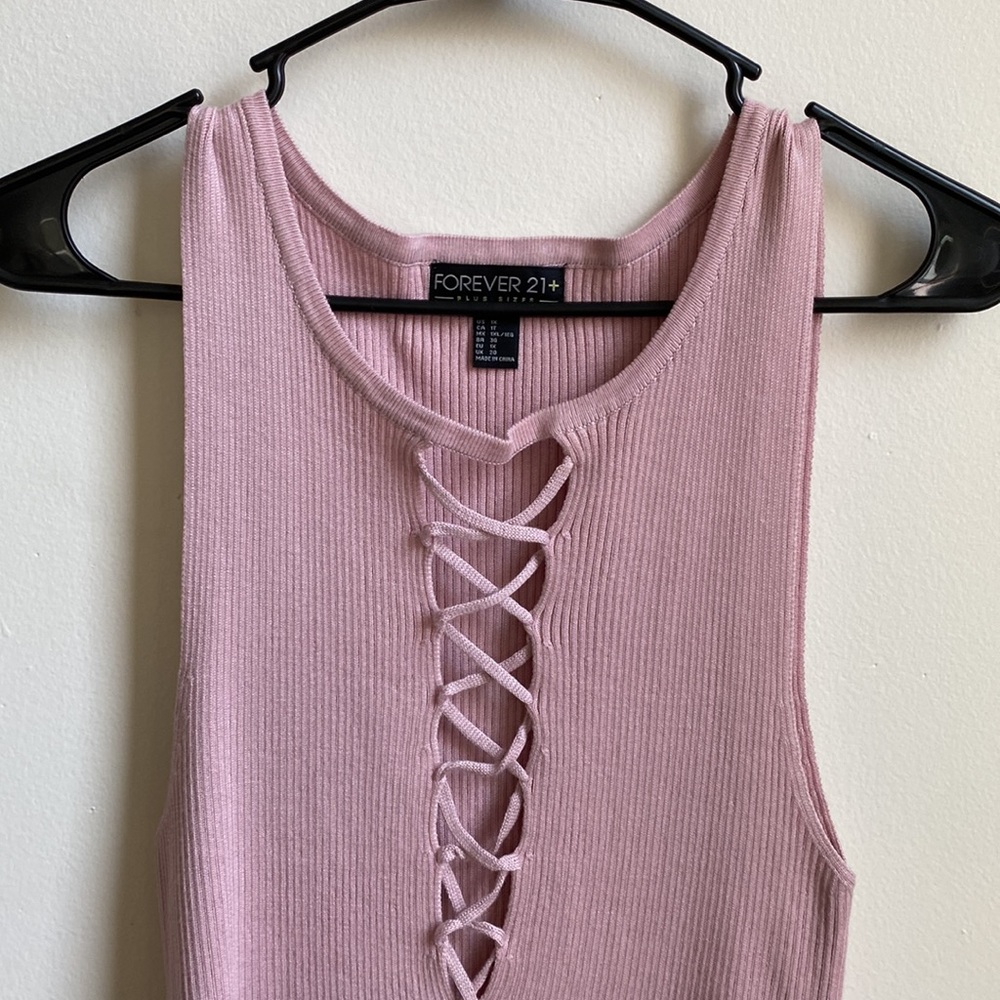 Forever 21 + Ribbed Knit Tank Top - Picture 6 of 8